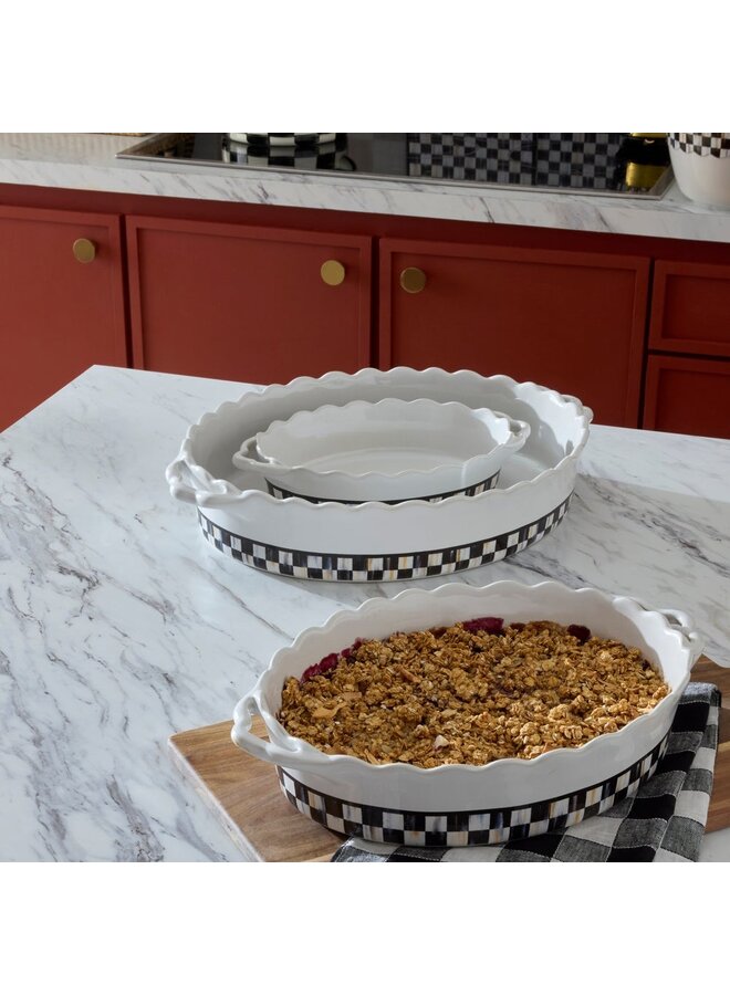 Courtly Check Everyday Small Oval Baker