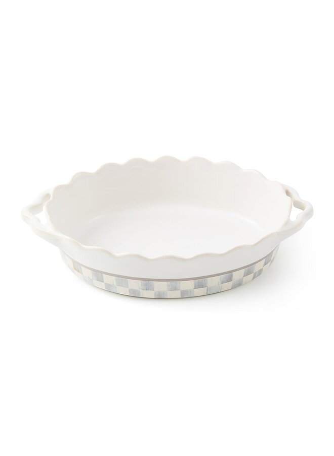 Sterling Check Everyday Small Oval Baker