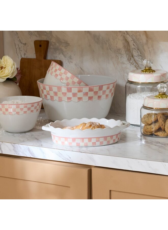 Rosy Check Everyday Small Oval Baker