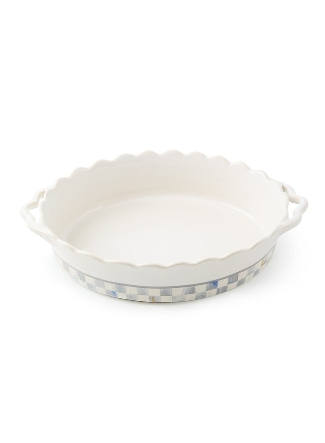 Sterling Check Everyday Medium Oval Baker