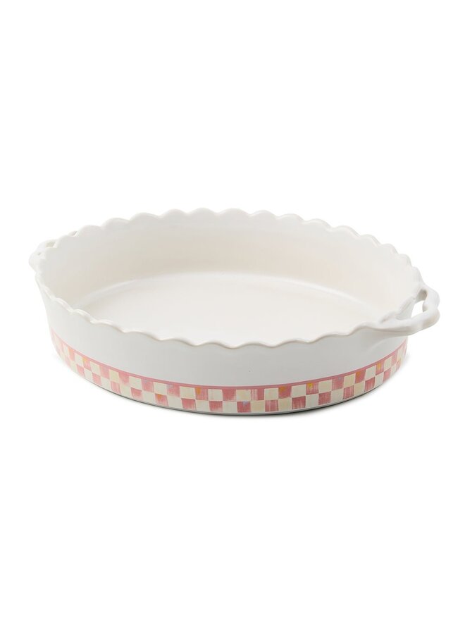 Rosy Check Everyday Large Oval Baker