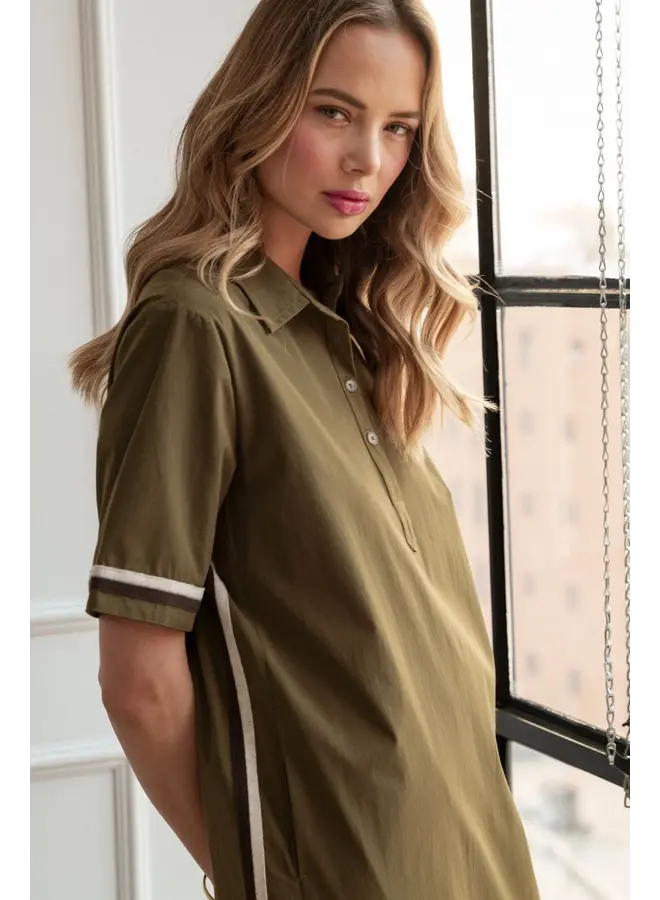 Juni Dress - Olive -