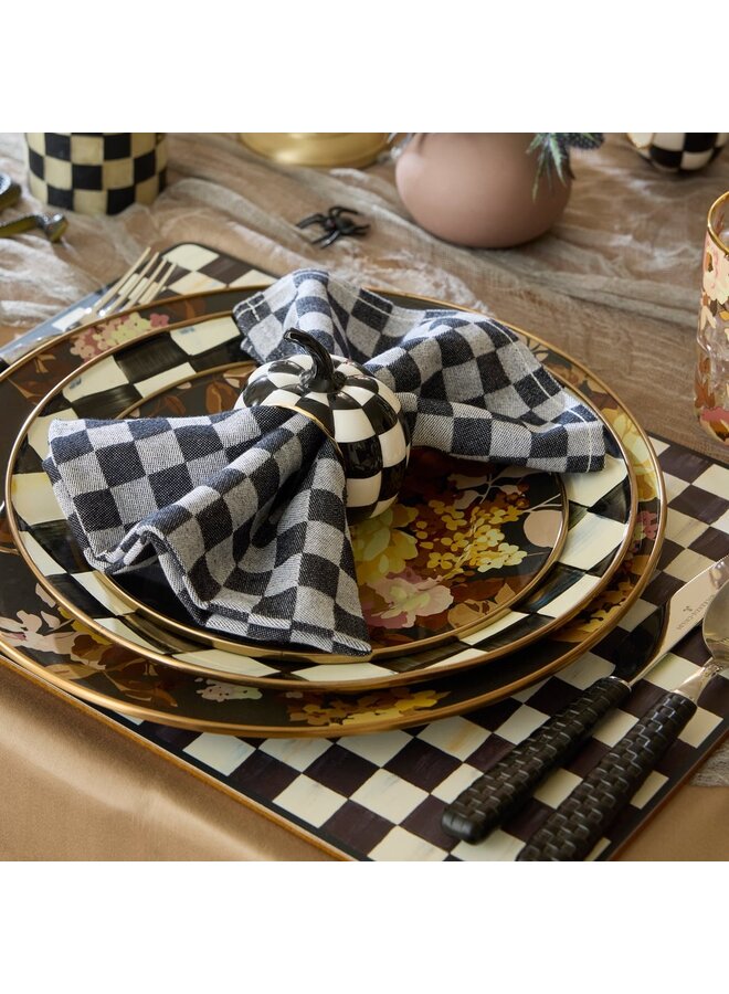 Courtly Checked Cork Back Placemat, Set Of 4