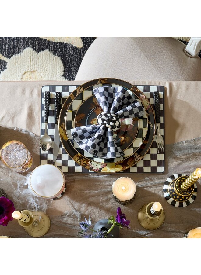 Courtly Checked Cork Back Placemat, Set Of 4