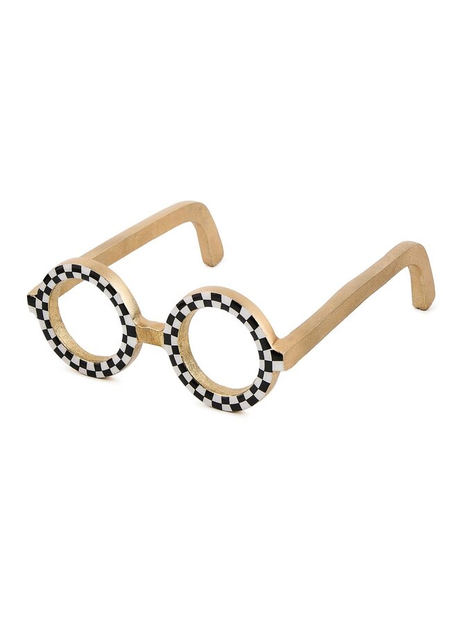 Round Eye Glasses Decor