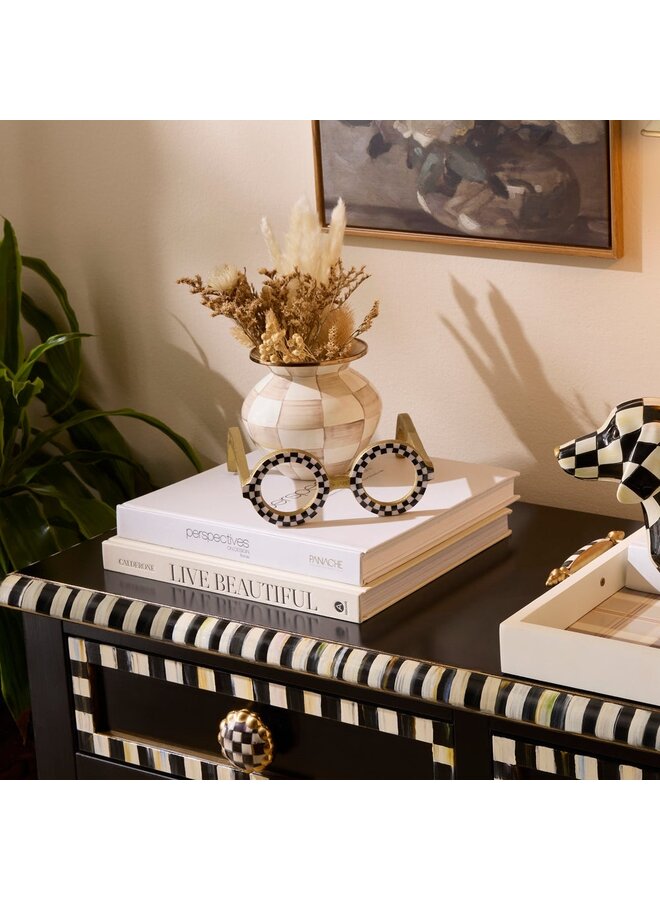 Round Eye Glasses Decor