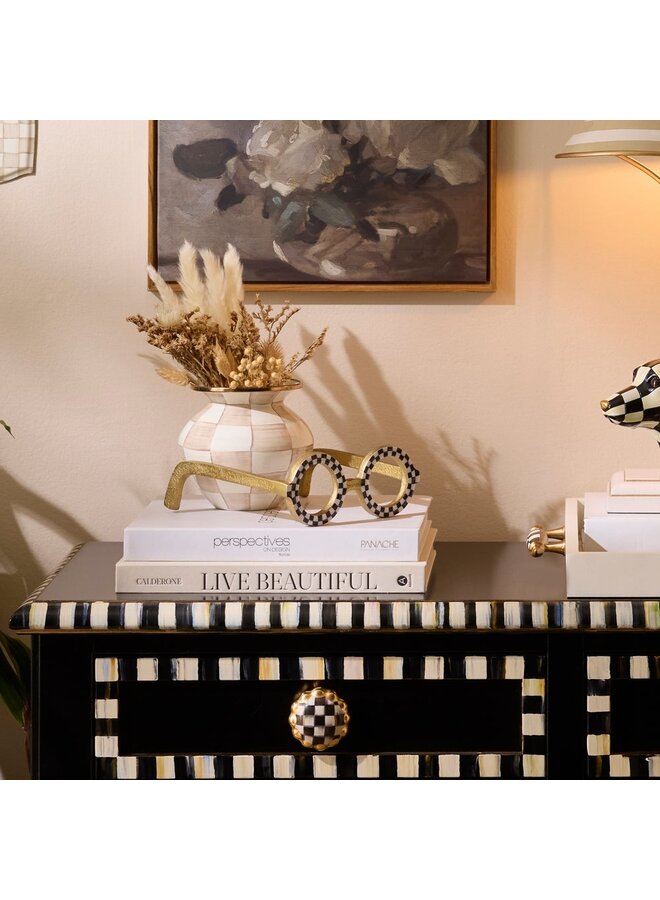 Round Eye Glasses Decor