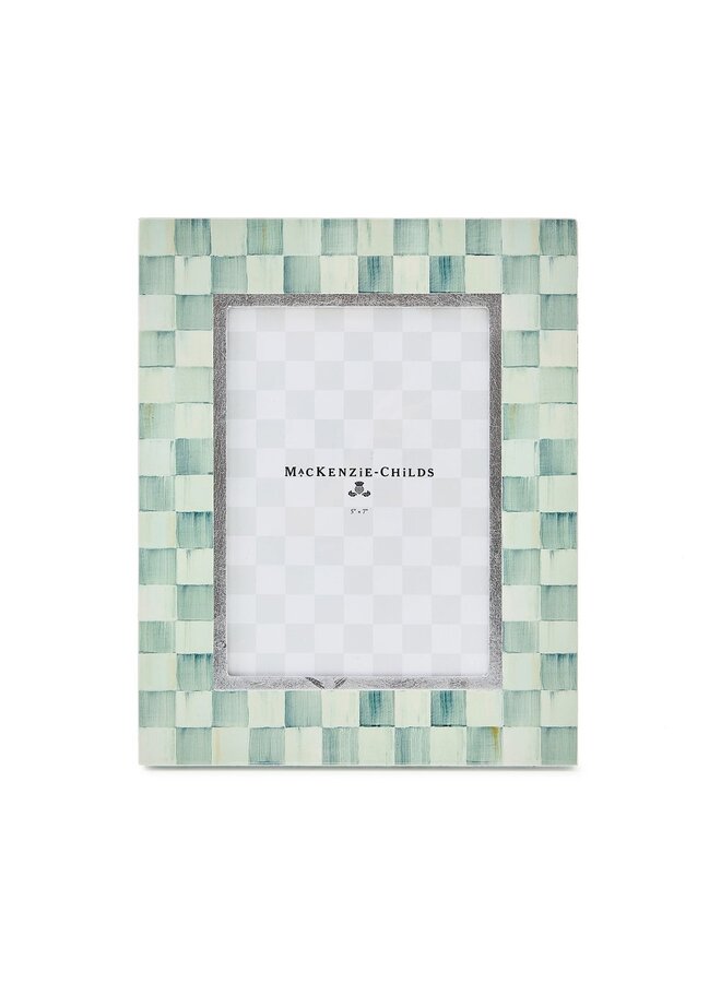 Sterling Check Lacquer 5" x 7" Frame