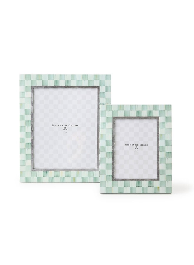 Sterling Check Lacquer 5" x 7" Frame