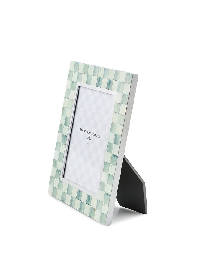 Sterling Check Lacquer 5" x 7" Frame