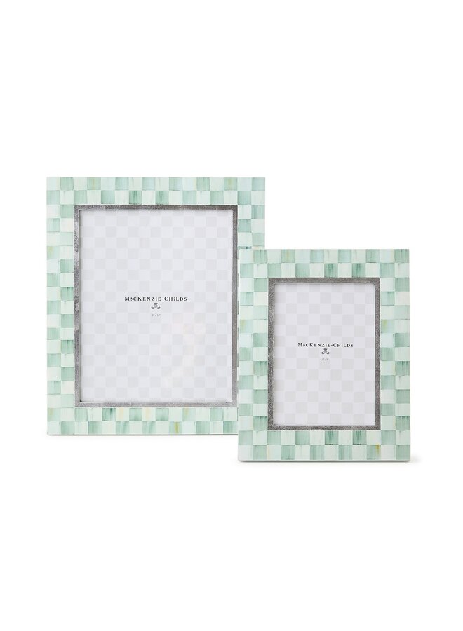 Sterling Check Lacquer 8" x 10" Frame