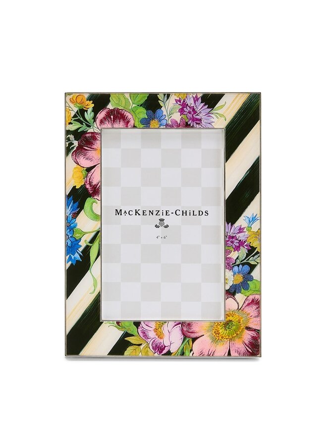 Flower Market Silver Plated 4" x 6" Frame
