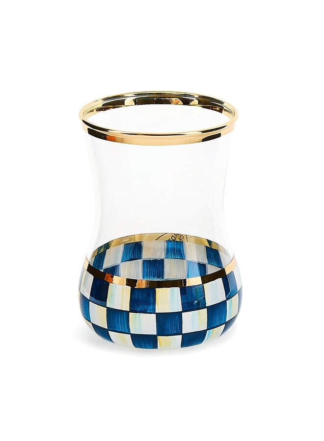Royal Check Tea Glass