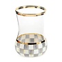 Sterling Check Tea Glass