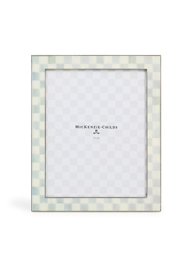 Sterling Check Silver Plated 8" x 10" Frame