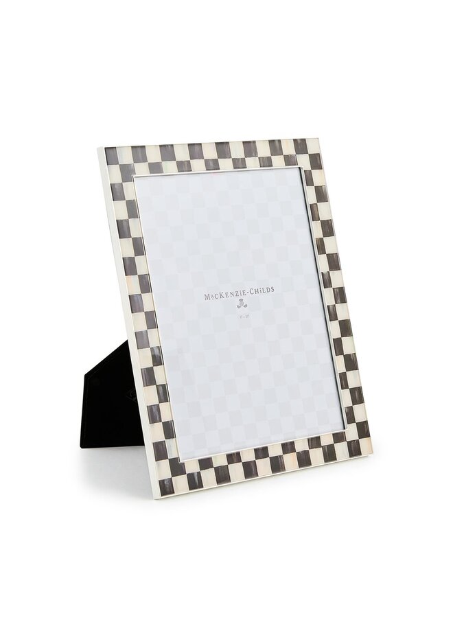 Courtly Check Silver Plated 8" x 10" Frame