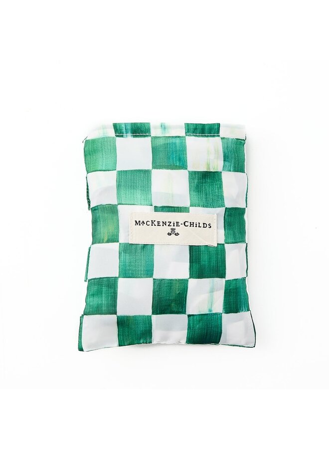 Emerald Check To Go Tote