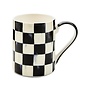 Check Porcelain Mug -