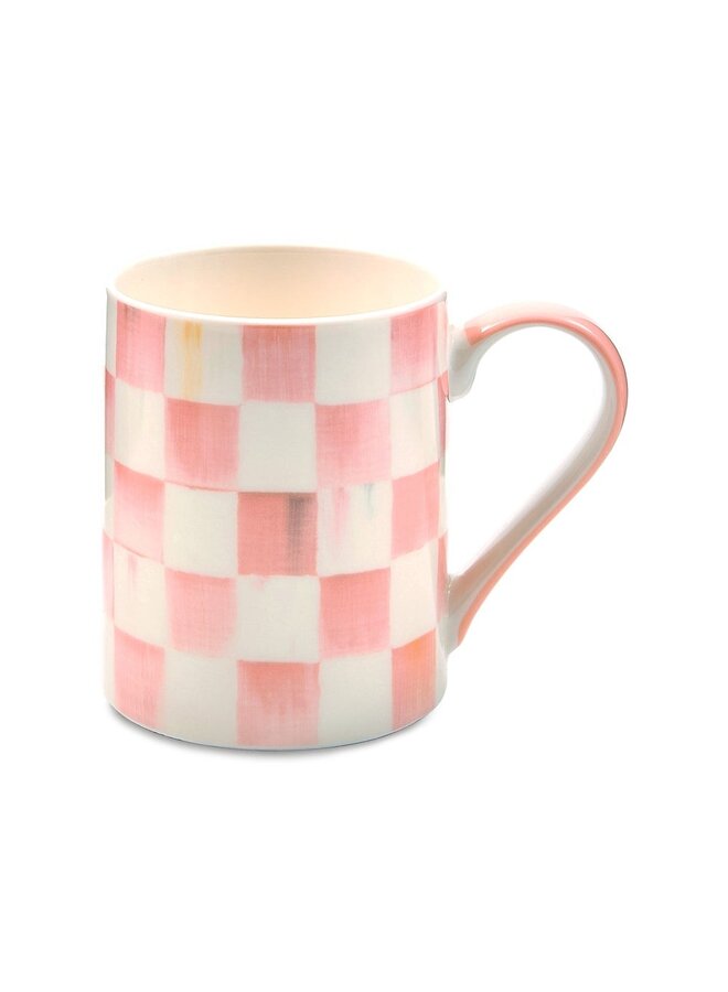 Check Porcelain Mug -