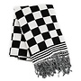 Black & White Check Throw