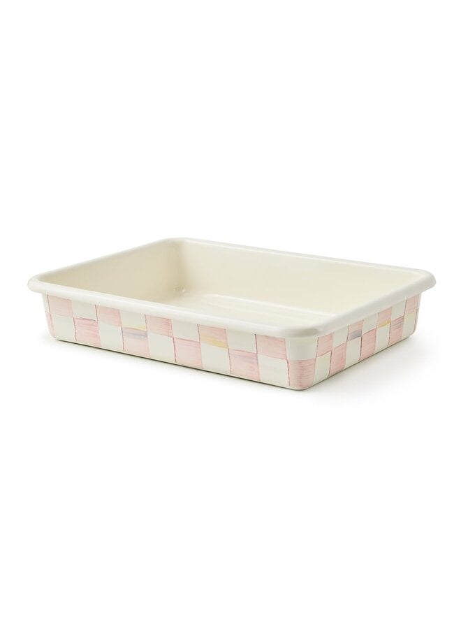 Rosy Check 9"x13" Baking Pan