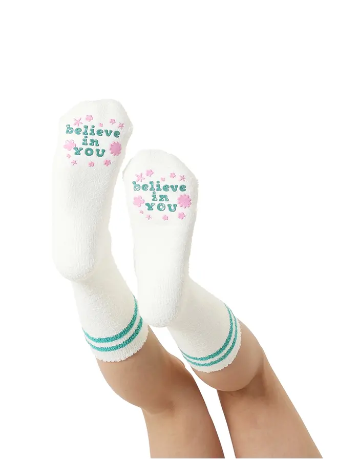 Fuzzy Socks with Gripper -