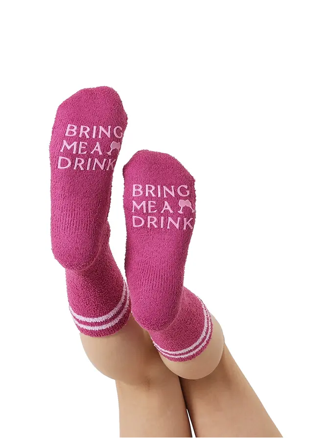 Fuzzy Socks with Gripper -