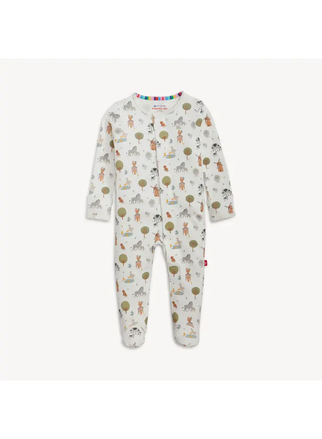 Organic Cotton Footie -