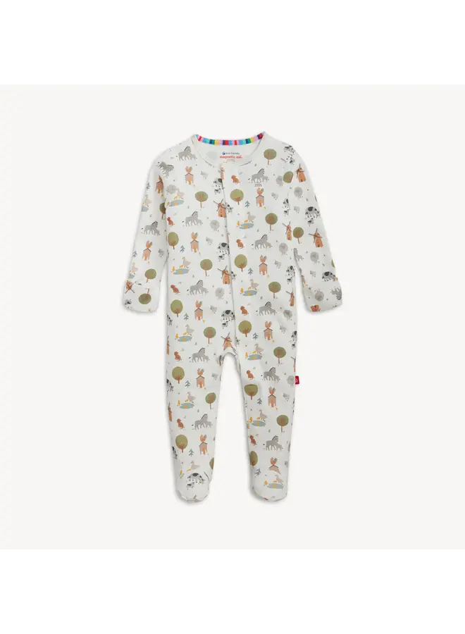 Organic Cotton Footie -