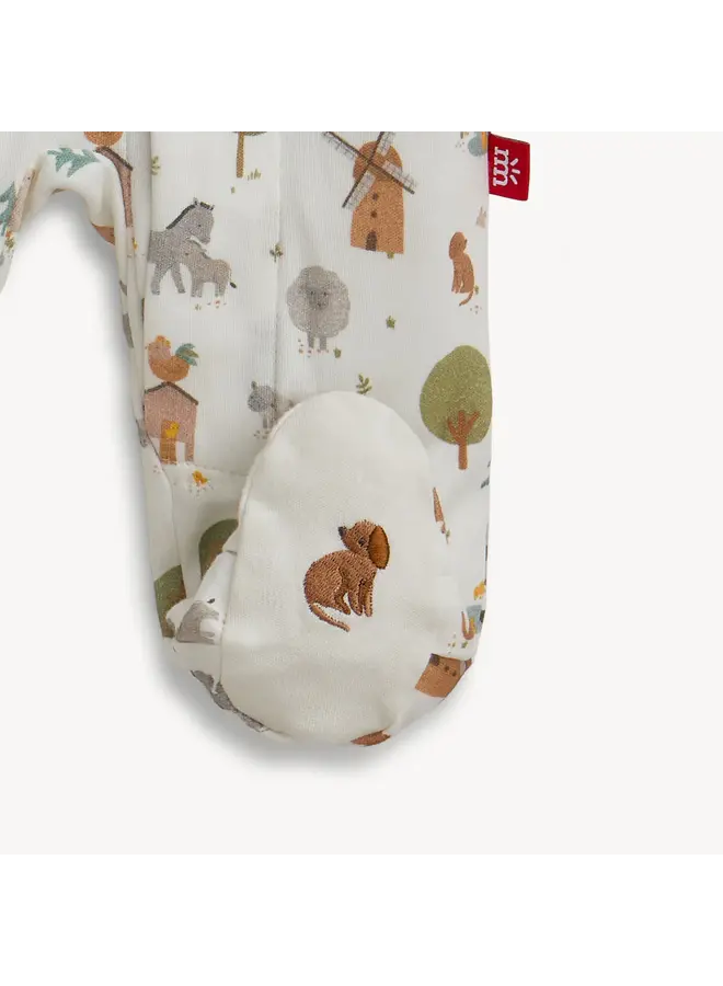 Organic Cotton Footie -