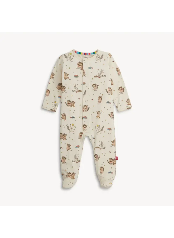Where the Wild Things Are Right Fit Footie -