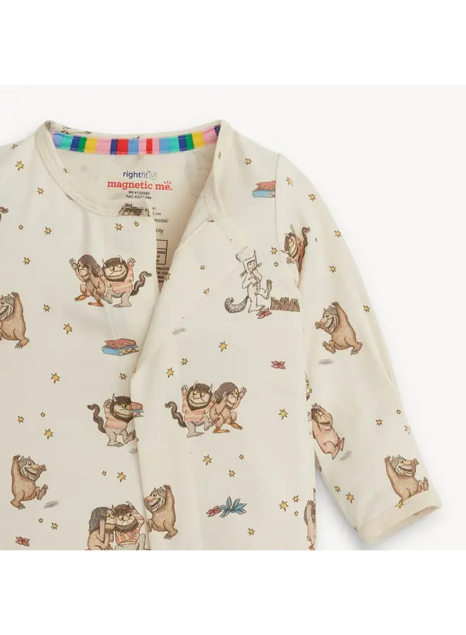 Where the Wild Things Are Right Fit Footie -