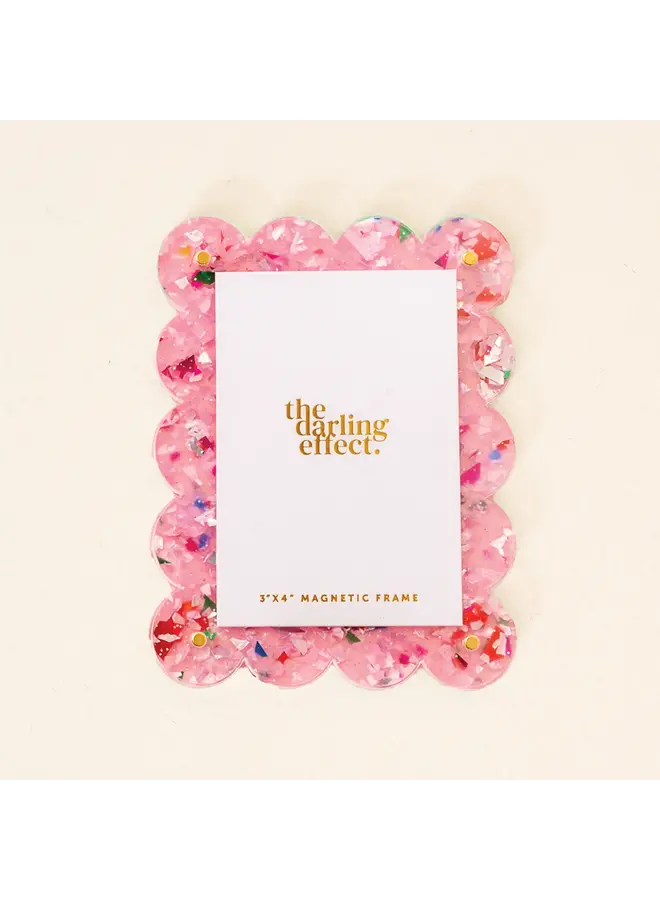 Mini Acrylic Picture Frame Magnet -