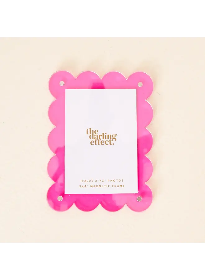 Mini Acrylic Picture Frame Magnet -