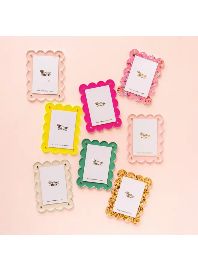 Mini Acrylic Picture Frame Magnet -
