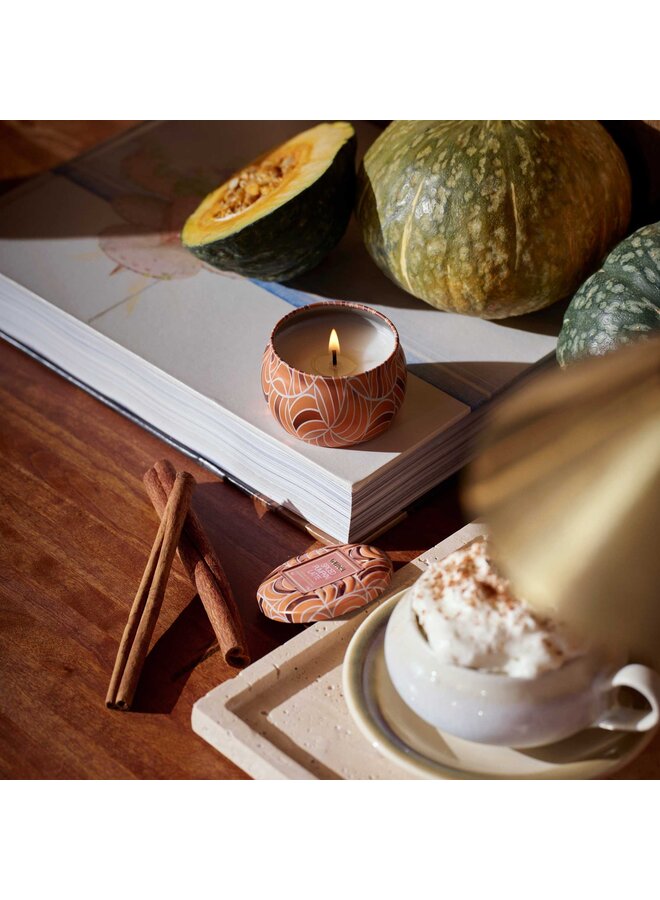 Spiced Pumpkin Latte Capsule Mini Tin Candle