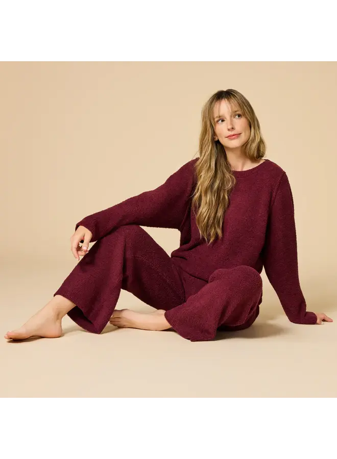 Marshmallow Reverse Seam Lounge Set -