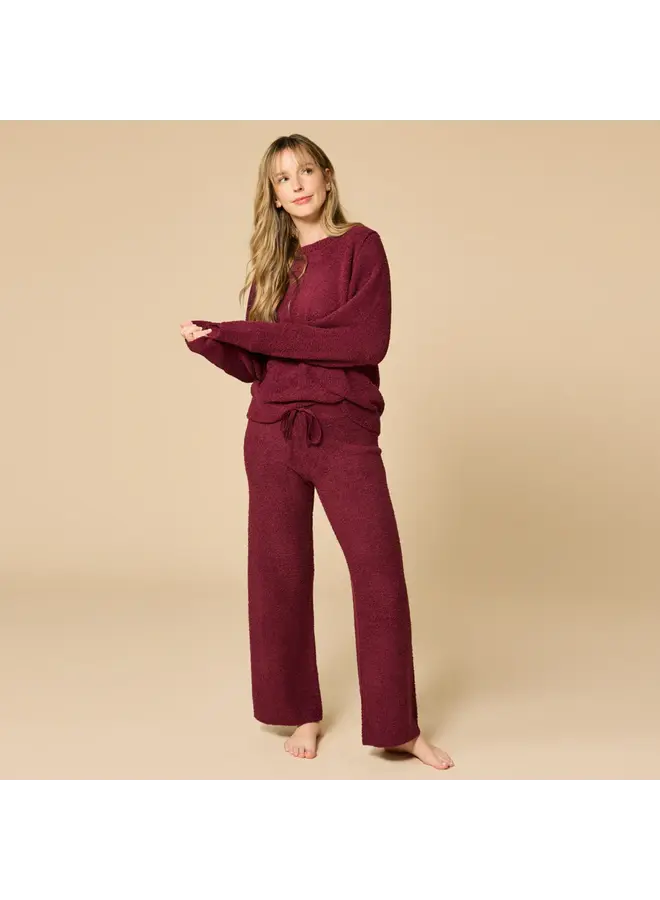 Marshmallow Reverse Seam Lounge Set -