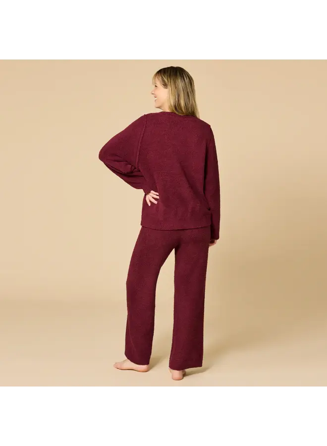 Marshmallow Reverse Seam Lounge Set -