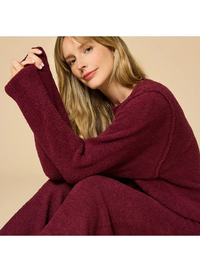 Marshmallow Reverse Seam Lounge Set -