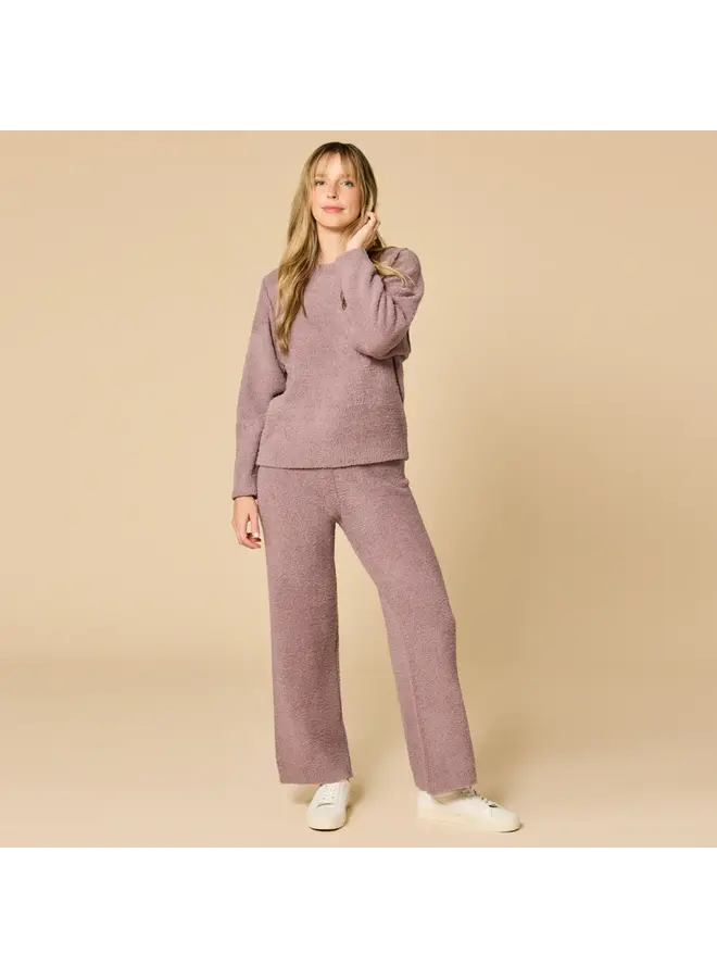 Marshmallow Reverse Seam Lounge Set -