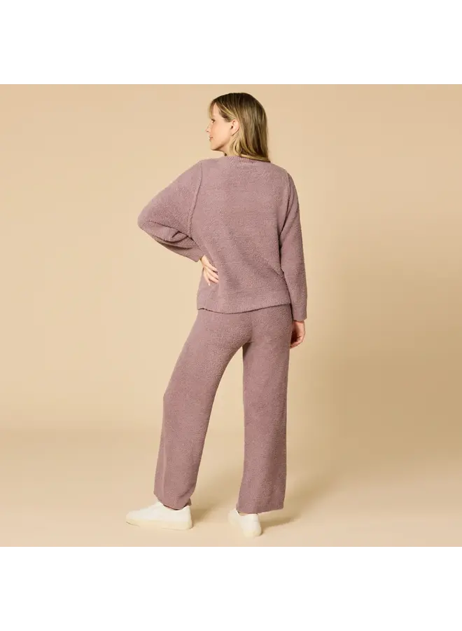 Marshmallow Reverse Seam Lounge Set -