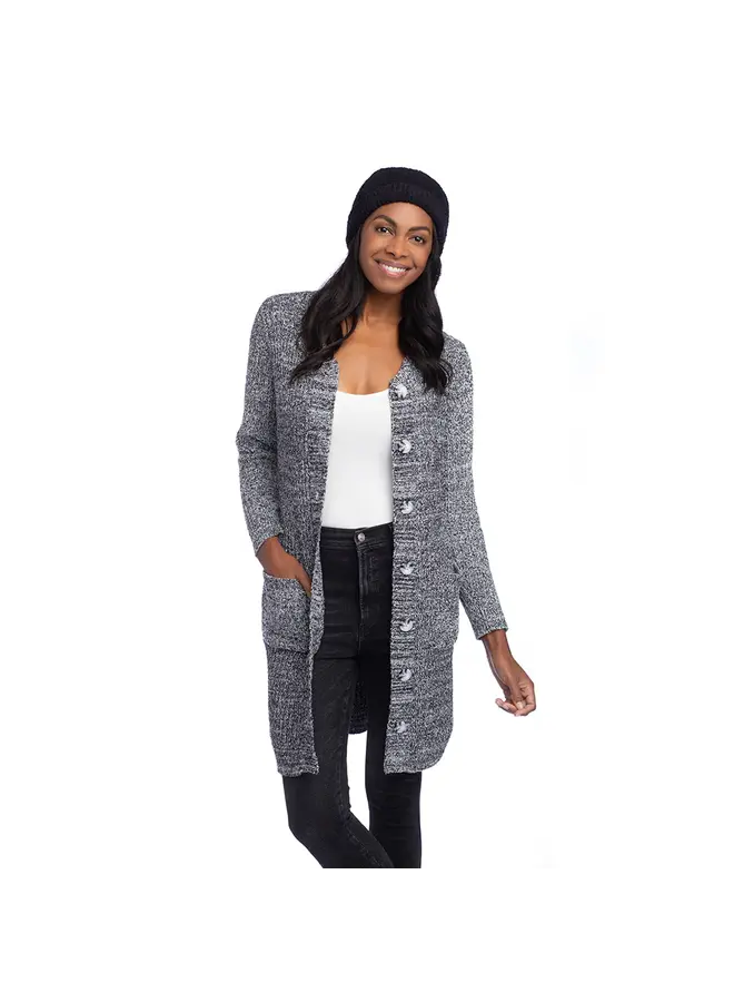 Chunky Rib Marshmallow Beanie -