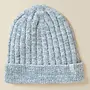 Chunky Rib Marshmallow Beanie -