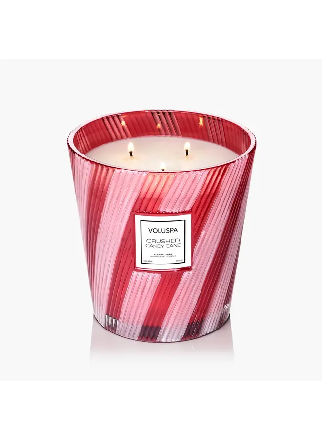 3 Wick Hearth Crushed Candy Cane