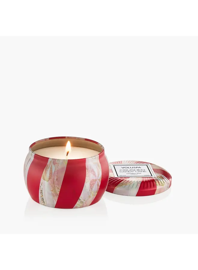 Mini Tin Crushed Candy Cane