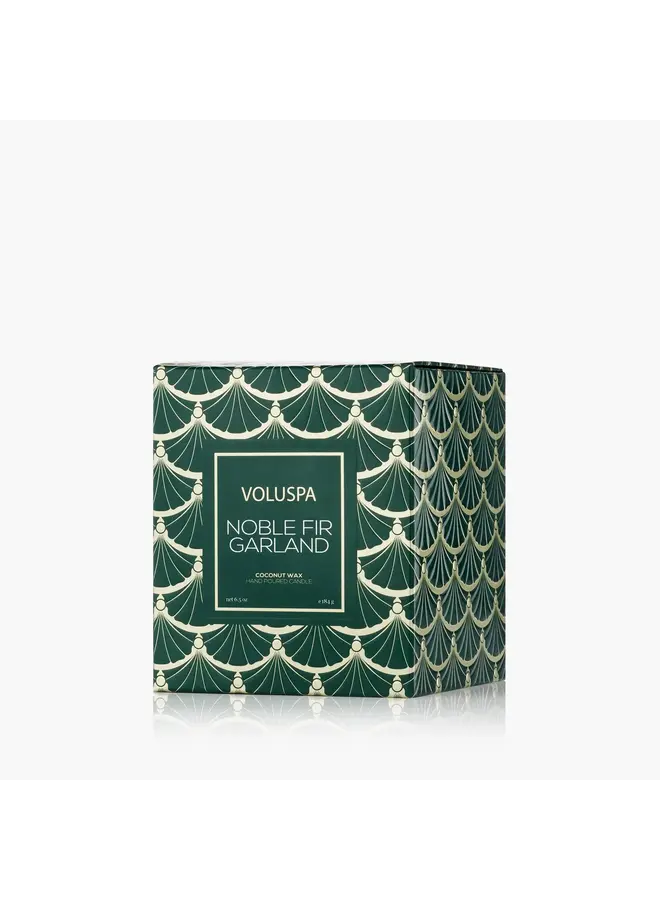 Noble Fir Garland 6.5oz Classic Candle