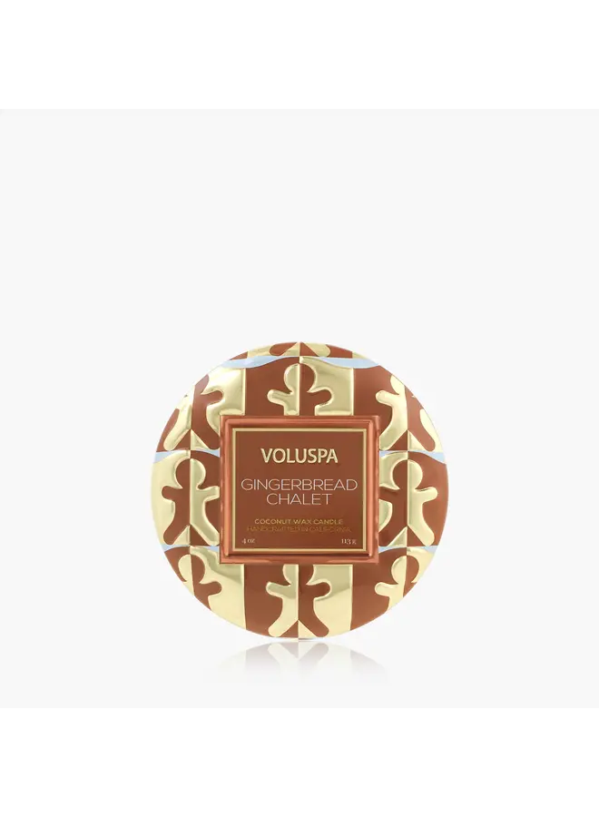 Mini Tin Gingerbread Chalet