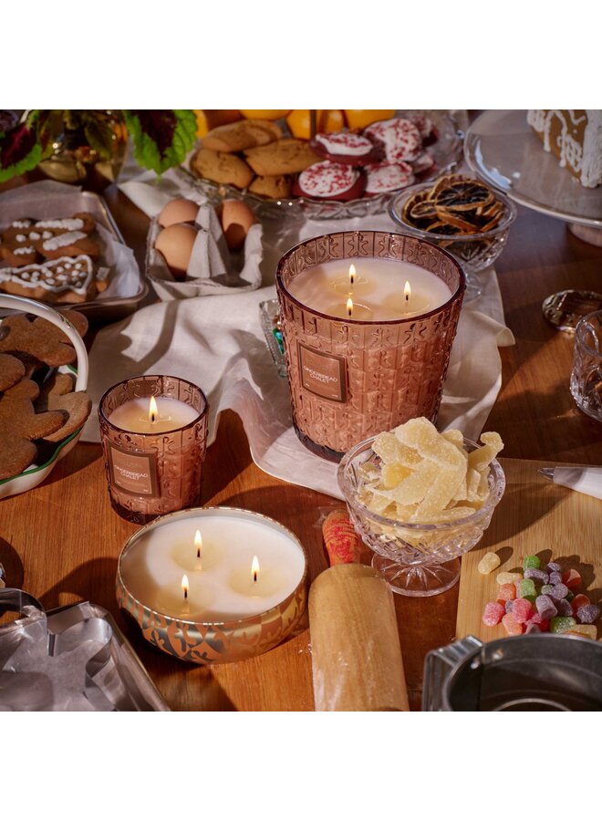 3 Wick Hearth Gingerbread Chalet