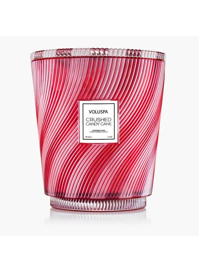 5 Wick Hearth Candle - Crushed Candy Cane